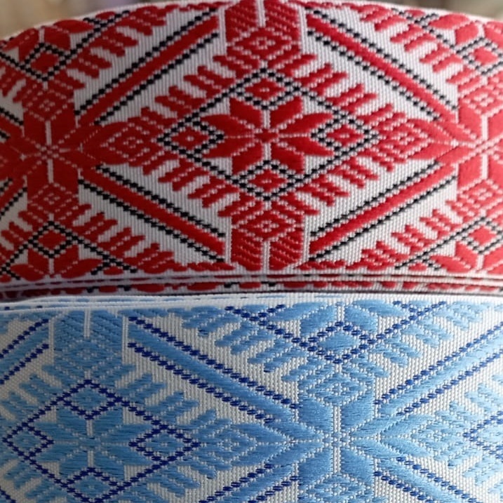 Лента отделочная жаккардовая р.91597 шир.42мм