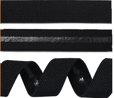 Elastic band with silicone band width