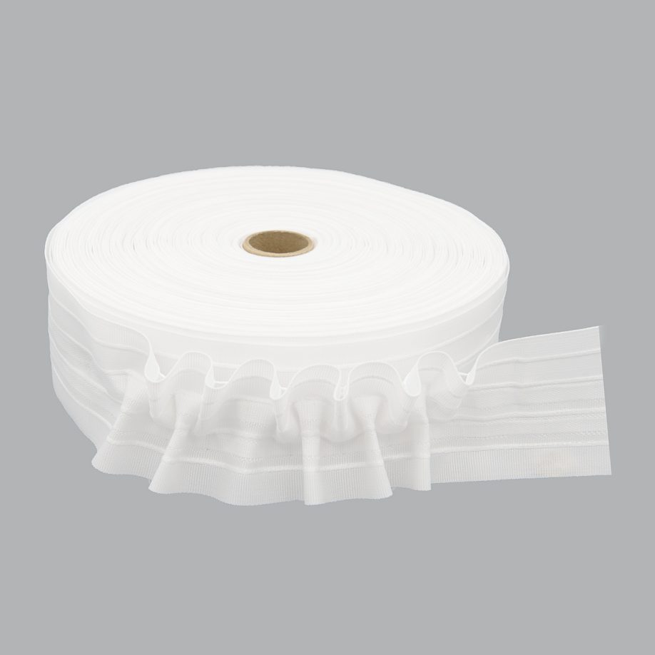 Тесьма шторная арт.605 мат шир.60 мм уп.50м