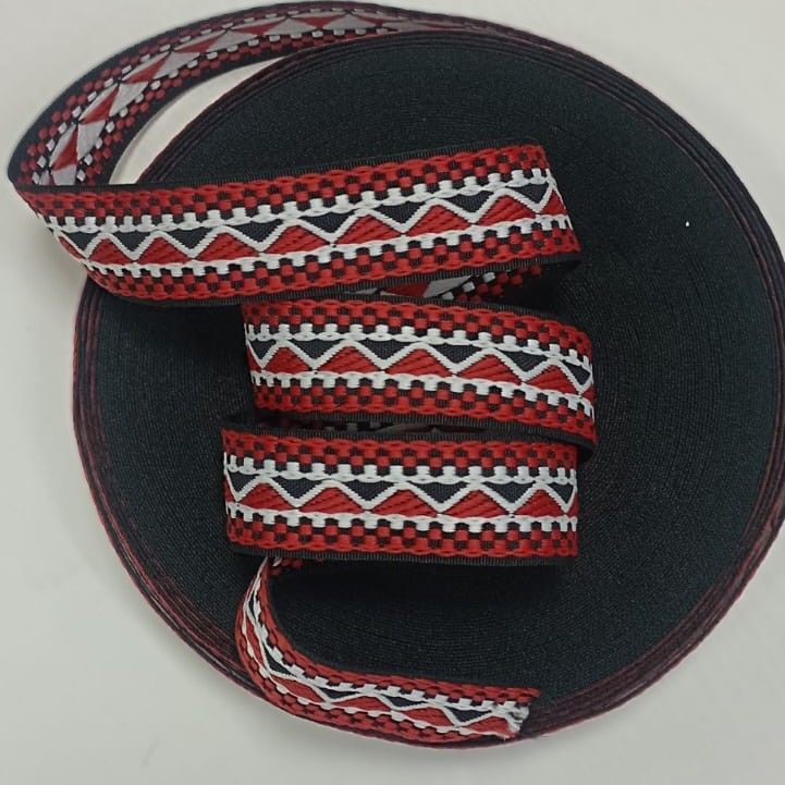 Лента отделочная жаккардовая р.90674/24