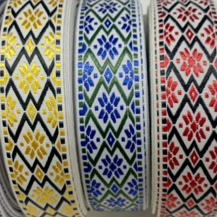 Лента отделочная жаккардовая р.90562 шир.28мм